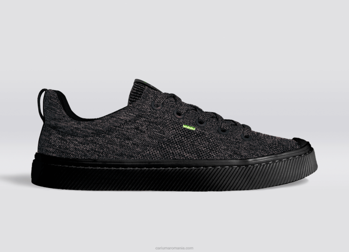 bărbați Cariuma tricot negru de piatră TFHJ182