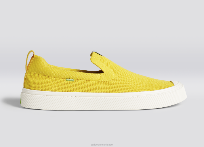 bărbați Cariuma tricot galben TFHJ170