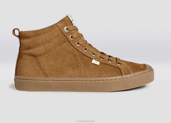 bărbați Cariuma toate piele intoarsa camel TFHJ67