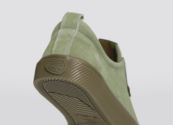 bărbați Cariuma deus ex machina piele intoarsa verde ulei TFHJ27