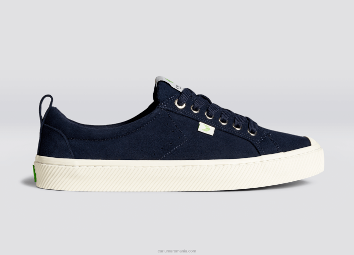 bărbați Cariuma piele intoarsa bleumarin TFHJ48