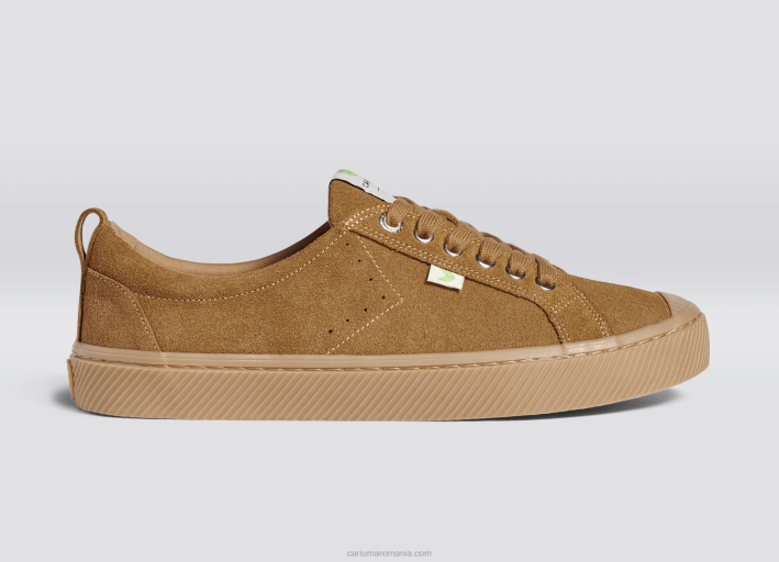bărbați Cariuma toate piele intoarsa camel TFHJ34