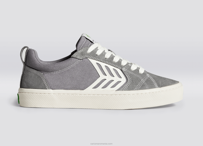 bărbați Cariuma picior drept (pantof unic) - contrast gri/fildeș TFHJ157