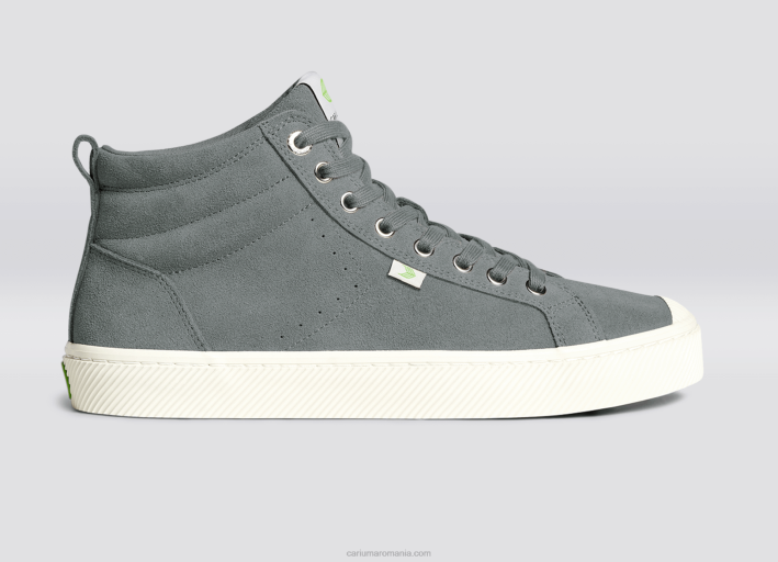 femei Cariuma piele intoarsa gri carbune TFHJ277