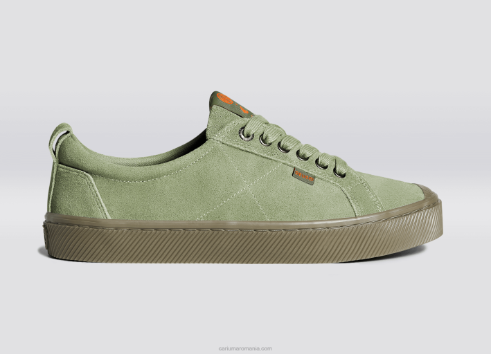 femei Cariuma deus ex machina piele intoarsa verde ulei TFHJ244