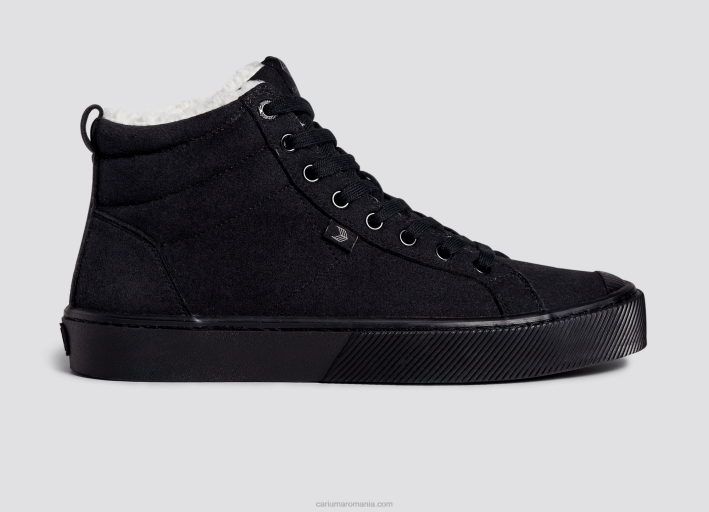 femei Cariuma therma all black suede TFHJ287